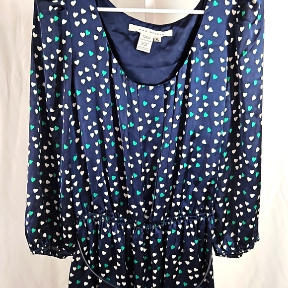 Max Studio Dress Blue Size XL - Picture 3 of 6